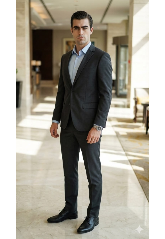 Dark Graphite Professional Office Suit